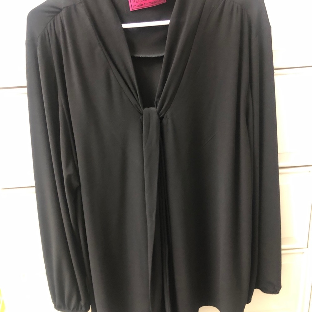 Black dress shirt